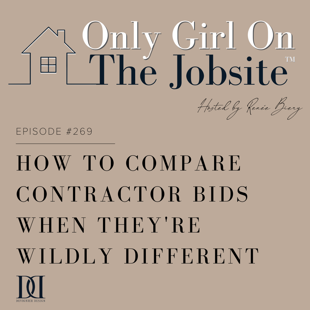 How to Compare Contractor Bids When They're Wildly Different